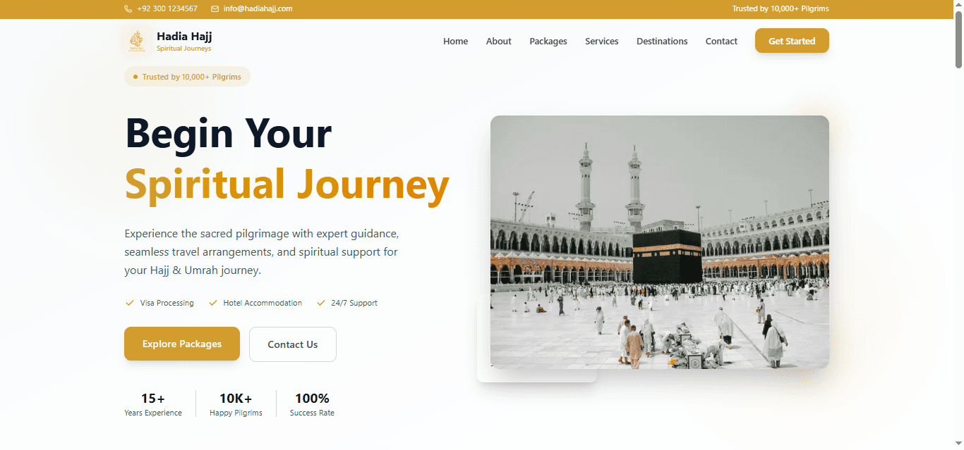 Haida Hajj And Umrah